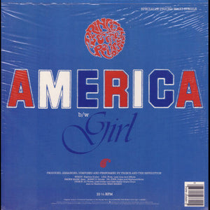 Prince And The Revolution : America (12", Maxi, All)