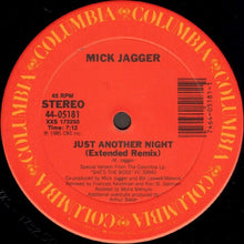 Load image into Gallery viewer, Mick Jagger : Just Another Night (12")