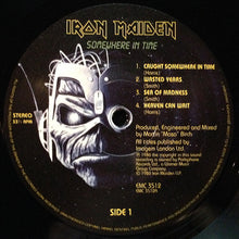 Load image into Gallery viewer, Iron Maiden : Somewhere In Time (LP, Album, RE, 180)