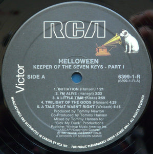 Helloween : Keeper Of The Seven Keys - Part I (LP, Album)