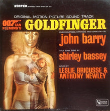 Load image into Gallery viewer, John Barry : Goldfinger (Original Motion Picture Sound Track) (LP, Album, Pit)