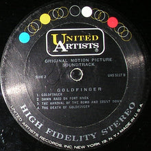Load image into Gallery viewer, John Barry : Goldfinger (Original Motion Picture Sound Track) (LP, Album, Pit)