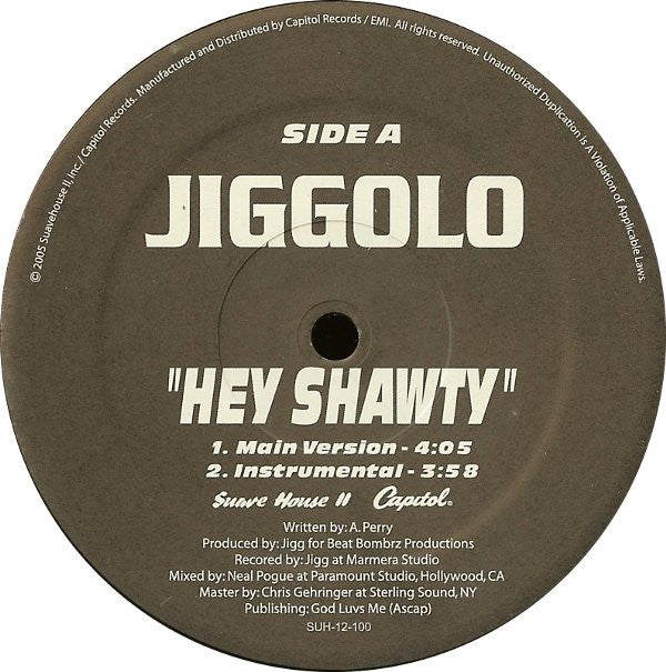 Jiggolo : Hey Shawty (12