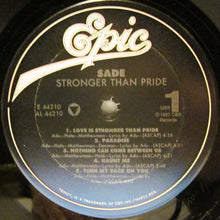 Load image into Gallery viewer, Sade : Stronger Than Pride (LP, Album, Car)
