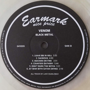 Venom (8) : Black Metal (LP, Album, RE, Cle)