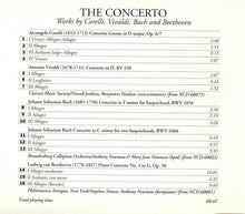 Load image into Gallery viewer, Corelli*, Vivaldi*, Bach*, Beethoven* : The Concerto (CD, Comp)
