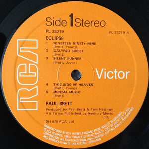 Paul Brett : Eclipse (LP)