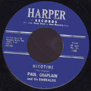 Paul Chaplain And His Emeralds : Shortnin' Bread (7", Single)