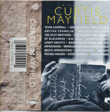 Load image into Gallery viewer, Various : A Tribute To Curtis Mayfield (Cass, Album)