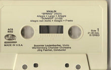 Load image into Gallery viewer, Vivaldi* / Susanne Lautenbacher, Wurttemberg Chamber Orchestra*, Jorg Faerber* : The Four Seasons (Cass, Album)