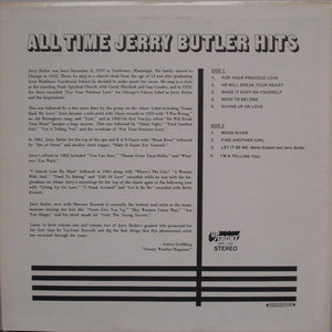 Jerry Butler : All Time Jerry Butler Hits (LP, Comp)