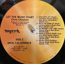 Load image into Gallery viewer, Chris Christian : Let The Music Start (LP, Album)