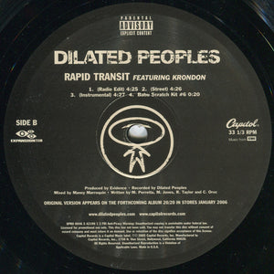 Dilated Peoples : Back Again (12", Promo)