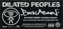 Load image into Gallery viewer, Dilated Peoples : Back Again (12&quot;, Promo)