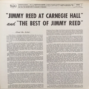 Jimmy Reed : Jimmy Reed At Carnegie Hall (2xLP, Comp)