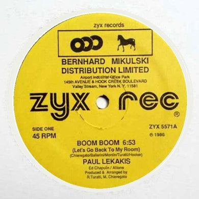 Paul Lekakis : Boom Boom (Let's Go Back To My Room) (12