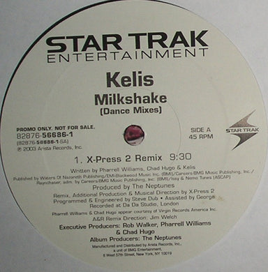 Kelis : Milkshake (Dance Mixes) (12