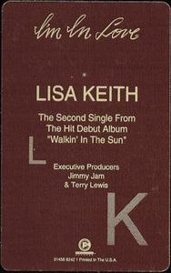 Lisa Keith : I'm In Love (12", Promo)