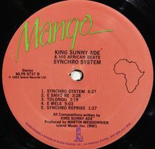Load image into Gallery viewer, King Sunny Adé And His African Beats* : Synchro System (LP, Album)