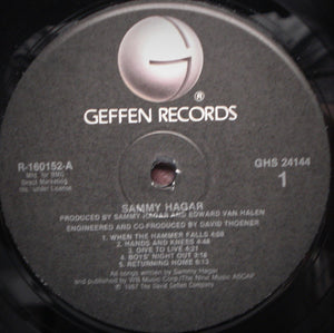 Sammy Hagar : Sammy Hagar (LP, Album, Club)