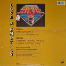 Load image into Gallery viewer, Stevie B : Love &amp; Emotion (12")