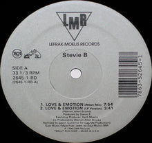 Load image into Gallery viewer, Stevie B : Love &amp; Emotion (12")