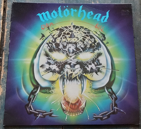 Motörhead : Overkill (LP, Album, Promo, RE)