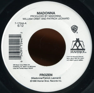Madonna : Frozen (7", Single)