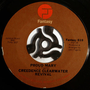 Creedence Clearwater Revival : Proud Mary (7", RE)