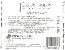 Load image into Gallery viewer, The Clayton-Hamilton Jazz Orchestra : Heart And Soul (CD)