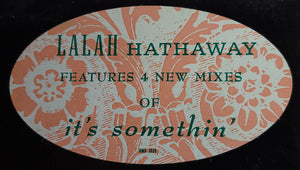 Lalah Hathaway : It's Somethin' (12", Promo)