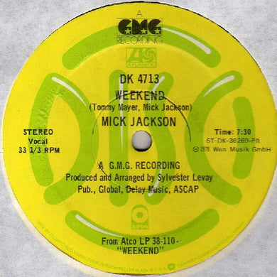 Mick Jackson : Weekend (12