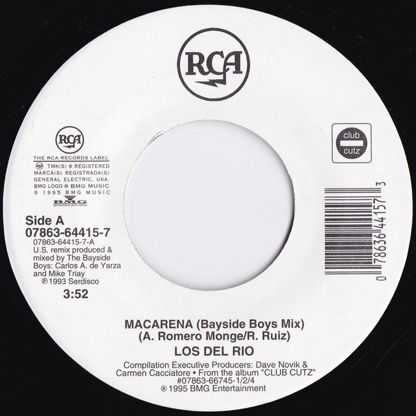 Los Del Rio / Scatman John : Macarena / Scatman (Ski-Ba-Bop-Ba-Dop-Bop) (7