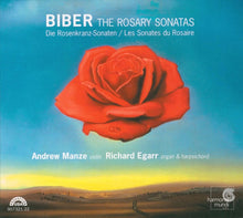 Load image into Gallery viewer, Biber*, Andrew Manze, Richard Egarr : The Rosary Sonatas = Die Rosenkranz-Sonaten = Les Sonates Du Rosaire (2xCD, Album)