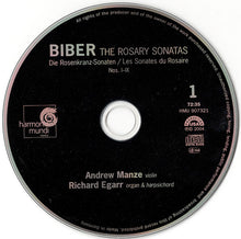Load image into Gallery viewer, Biber*, Andrew Manze, Richard Egarr : The Rosary Sonatas = Die Rosenkranz-Sonaten = Les Sonates Du Rosaire (2xCD, Album)