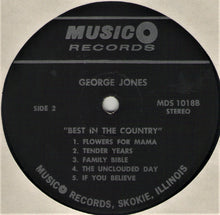 Load image into Gallery viewer, George Jones (2) : The Best In The Country (LP, Comp)