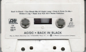 AC/DC : Back In Black (Cass, Album, RE)