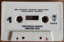 Load image into Gallery viewer, Thelonious Monk : Greatest Hits (Cass, Comp)