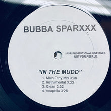 Load image into Gallery viewer, Bubba Sparxxx : In The Mudd / Disappear (12&quot;, Single, Promo)