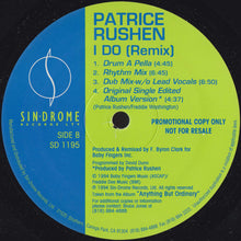 Load image into Gallery viewer, Patrice Rushen : I Do (Remix) (12", Promo)