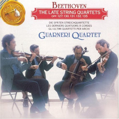Beethoven* / Guarneri Quartet : The Late String Quartets Opp. 127, 130, 131, 132, 135 (3xCD, Album, RE, RM)