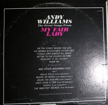 Load image into Gallery viewer, Andy Williams : The Great Songs From My Fair Lady (LP, Album, Ltd, RE)