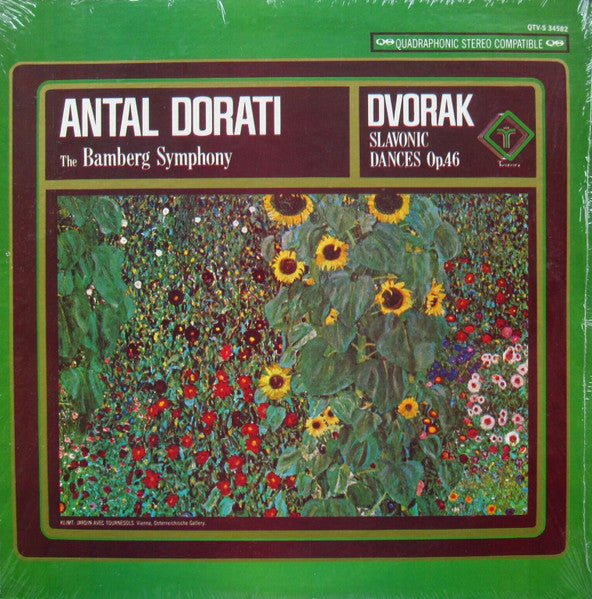 Antal Dorati, The Bamberg Symphony*, Dvořák* : Slavonic Dances Op. 46 (LP, Album, Quad)