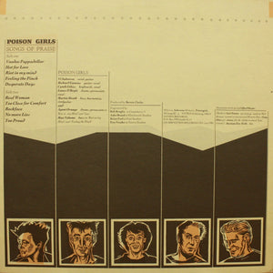 Poison Girls : Songs Of Praise (LP, Album)