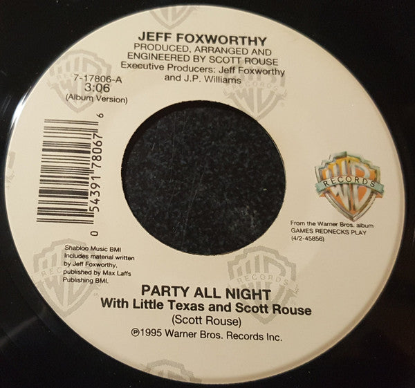 Jeff Foxworthy : Party All Night / Southern Accent (7