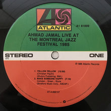 Load image into Gallery viewer, Ahmad Jamal : Live At The Montreal Jazz Festival 1985 (2xLP, Album, Club)