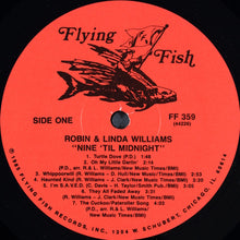 Load image into Gallery viewer, Robin &amp; Linda Williams : Nine 'Til Midnight (LP, Album)