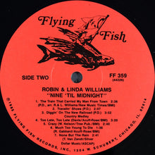 Load image into Gallery viewer, Robin &amp; Linda Williams : Nine 'Til Midnight (LP, Album)
