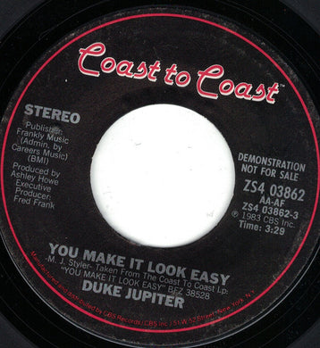 Duke Jupiter : You Make It Look Easy (7