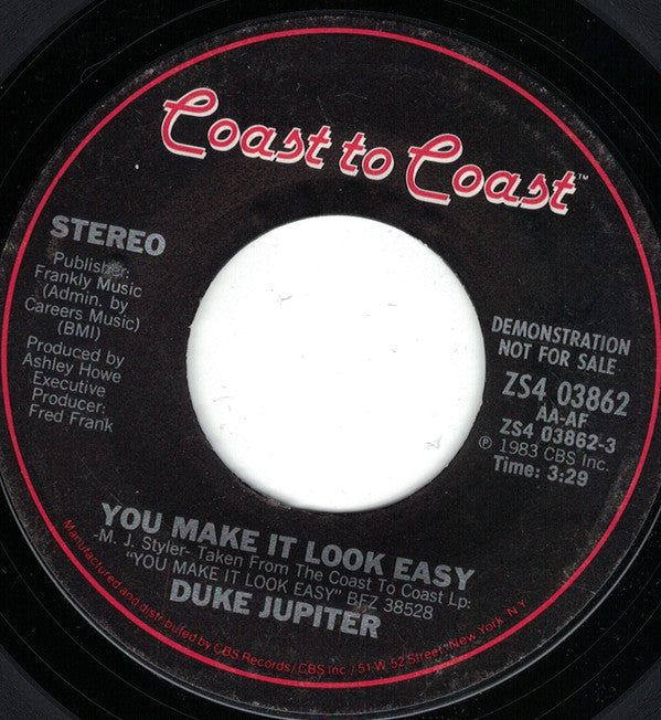 Duke Jupiter : You Make It Look Easy (7